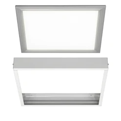 LED panel frame 30×30 cm, warm white, 12W with transformer and suspension kit