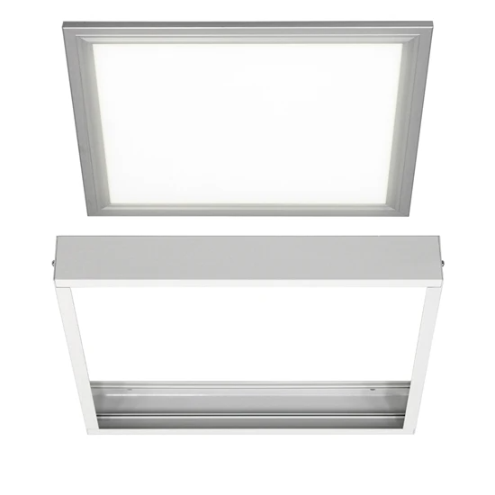LED panel frame 30×30 cm, neutral white, 12W with transformer and suspension kit