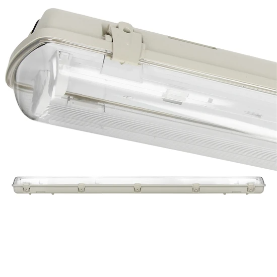 Support de lampe LED Tube fluorescent IP65 120 cm