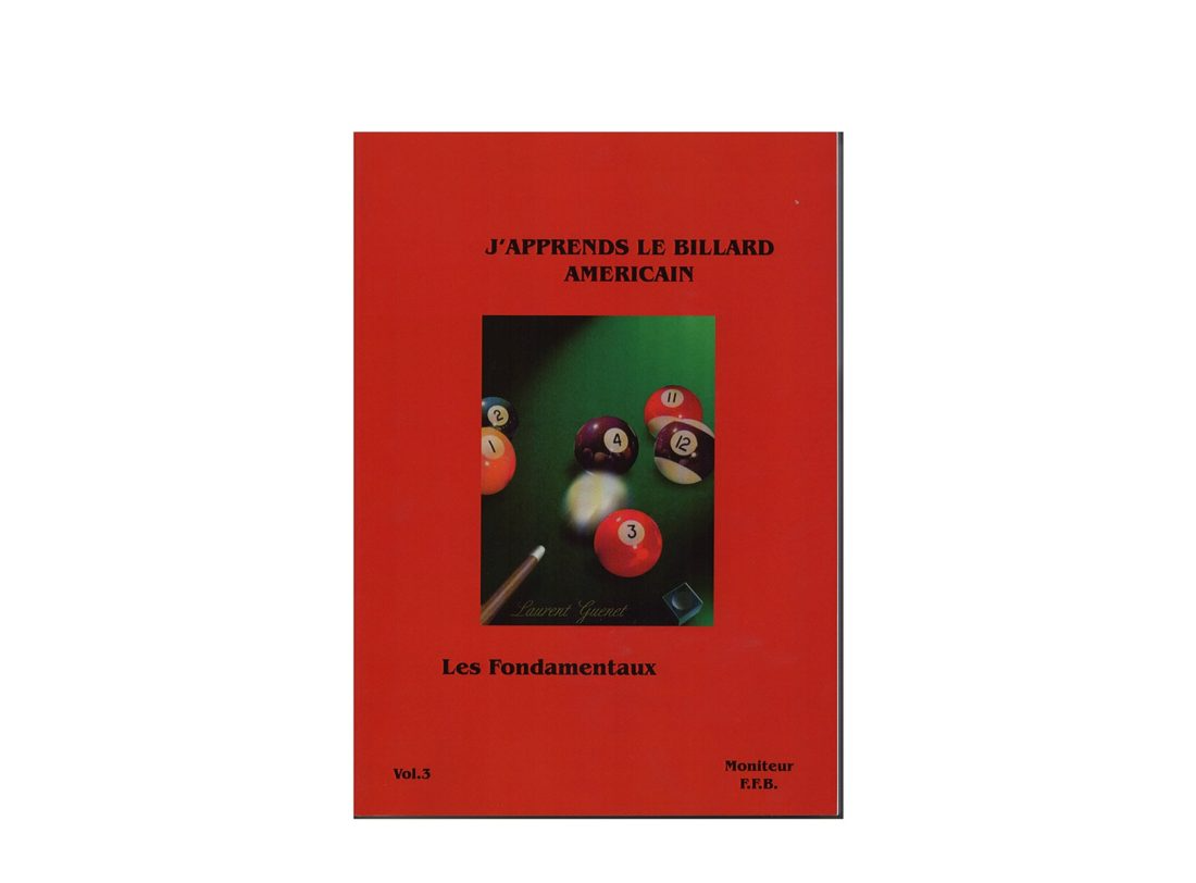 Livre Guenet, billard américain
