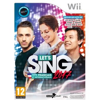 Let’s Sing 2017 Hits Français et Internationaux Wii + 2 Micros