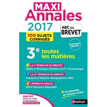 MAXI Annales ABC du BREVET 2017