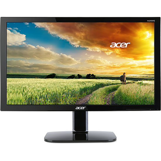Acer KA240HQBbid 23,6″ (60 cm), TN, Large (16:9), 1920 x 1080 (FHD), 1 ms, 60 Hz, VGA (x1), DVI-D (x1), HDMI (x1)