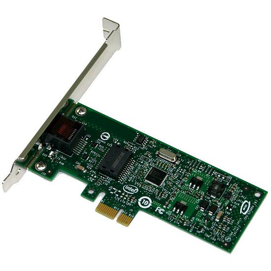 Intel Carte PCI-E PRO/1000 CT Desktop – EXPI9301CT (OEM) PCI-Express, 1000/100 Mbps (Gigabit), Filaire (Ethernet)