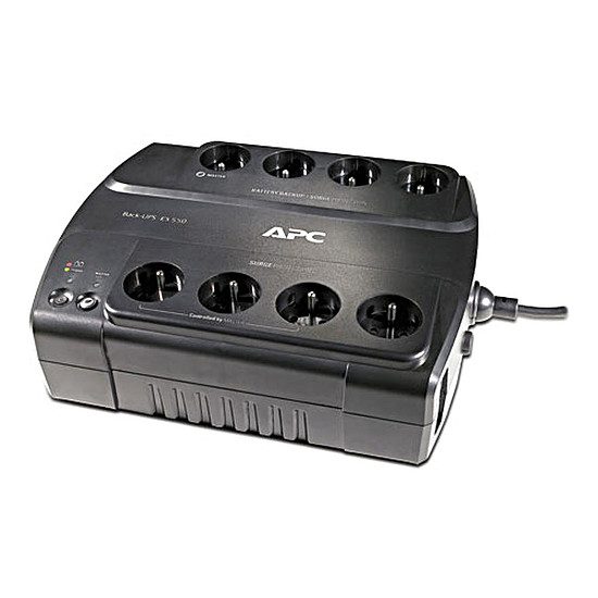 APC Powersaving Back-UPS ES 700 – BE700G-FR Périphériques contre la foudre, Onduleur, Off-line, 400 W, 700 VA, RJ45, USB
