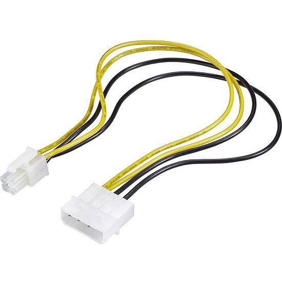 Adaptateur Molex / EPS12V (4 broches) – 20 cm