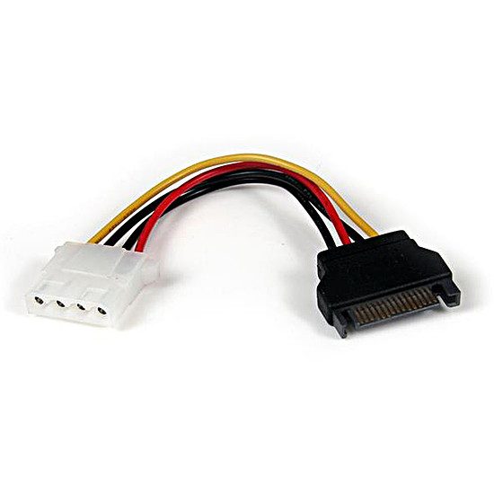 StarTech.com Câble d’alimentation SATA / Molex – 15 cm