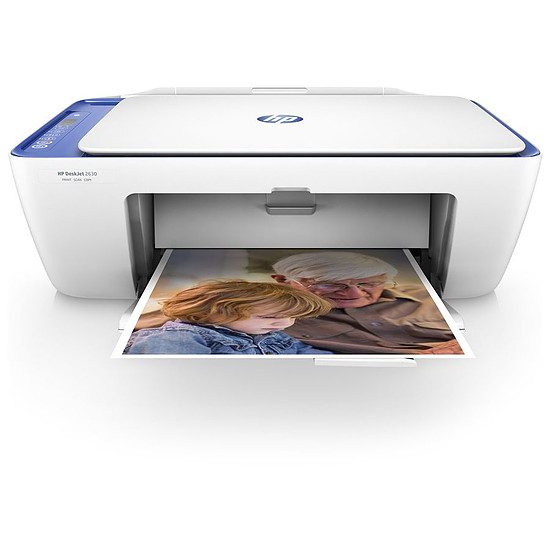 HP DeskJet 2630 Imprimante multifonction jet d’encre couleur, Wi-Fi, USB, A4, Recto-verso