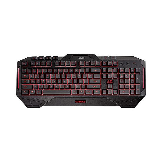 Asus Cerberus Keyboard – Noir Jeu, Classique, Filaire, Classique (Membrane), 2 couleurs