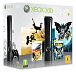 Microsoft Xbox 360 Elite + Pure + Lego Batman