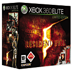 Microsoft Xbox 360 Elite rouge Edition Limitée + Resident Evil 5