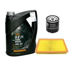 Filtersatz + Motoröl 5W30 OEM