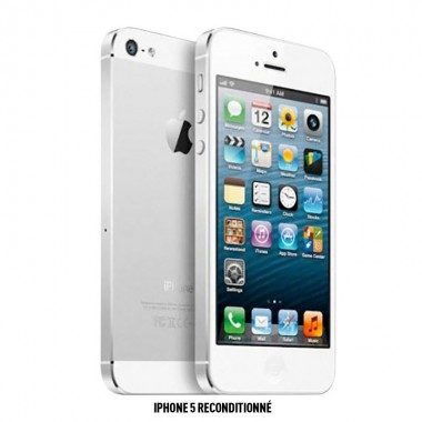 APPLE IPHONE 5 RECONDITIONNÉ GRADE A+ 16 GO BLANC REMADEINFRANCE