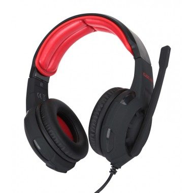 CASQUE MICRO GAMING G.GEAR GHS03 NOIR/ROUGE