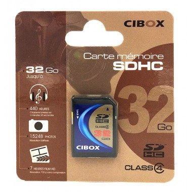 CARTE SD 32 GO CIBOX CLASSE 4