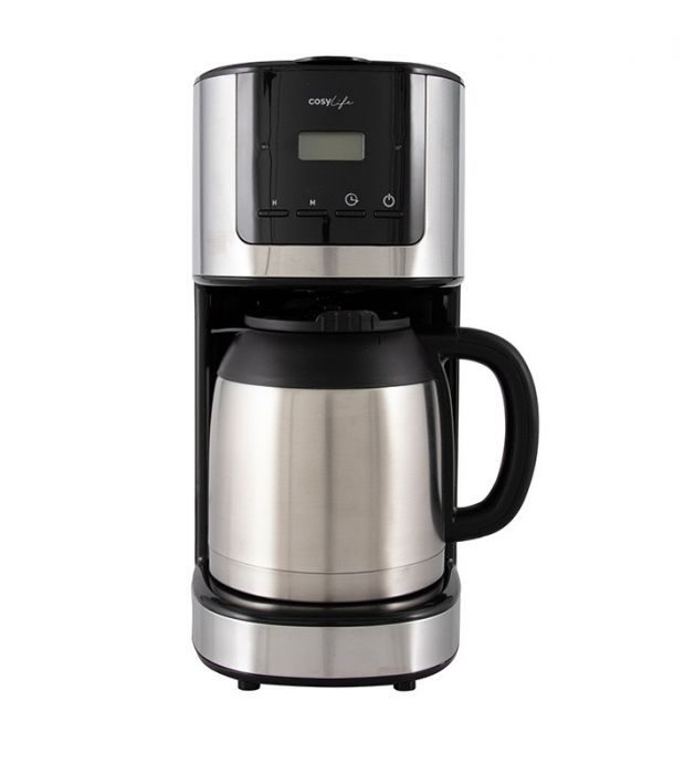 CAFETIÈRE FILTRE ISOTHERME PROGRAMMABLE COSYLIFE CL-THPRG4BX