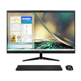 PC Tout en un Acer Aspire C27-1700 27″ Intel Core i3 8 Go RAM 512 Go SSD Noir