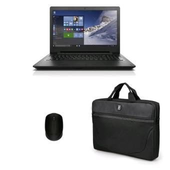 Pack Fnac PC Portable Lenovo Ideapad 110-17ACL 17.3″ + Souris sans fil Logitech M170 Noir + Sacoche Port Designs Liberty III Noir