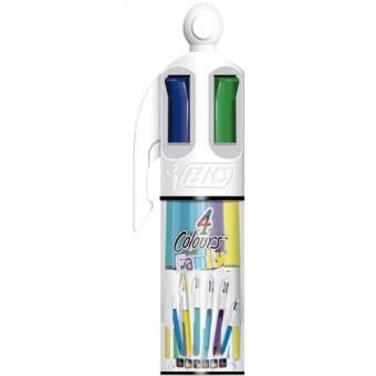 Pack de 6 stylos Bic BixBox 4 couleurs