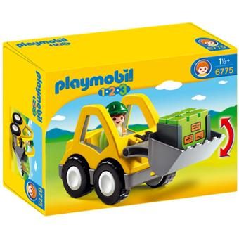 Playmobil 1.2.3 6775 Chargeur et Ouvrier