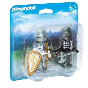 Playmobil 6847 Chevalier noir et chevalier d’argent