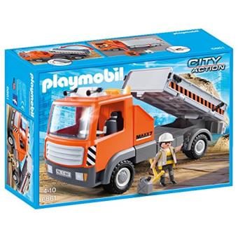 Playmobil City Action 6861 Camion de chantier
