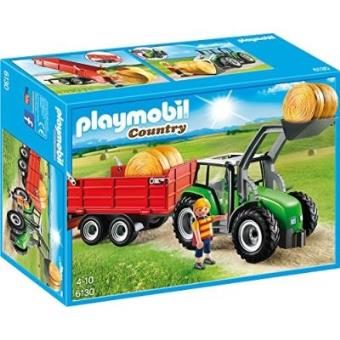 Playmobil Country 6130 Tracteur avec pelle et remorque