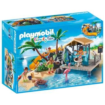 Playmobil Family Fun 6979 Ile avec vacanciers