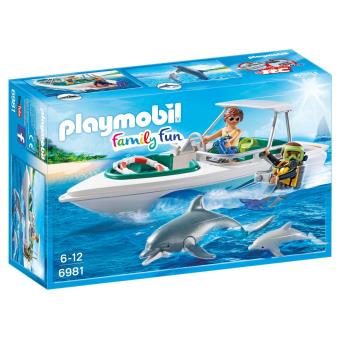 Playmobil Family Fun 6981 Bateau de plongée