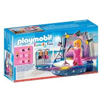 Playmobil Family Fun 6983 Scène avec artiste