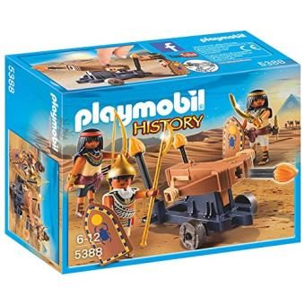 Playmobil History 5388 Soldats du pharaon avec baliste