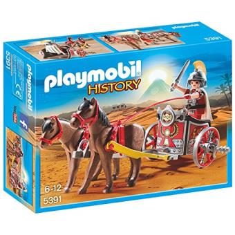 Playmobil History 5391 Char romain avec tribun