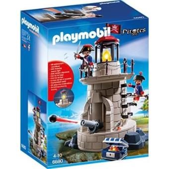 Playmobil Pirates 6680 Phare lumineux soldats