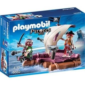 Playmobil Pirates 6682 Radeau avec pirates des ténèbres