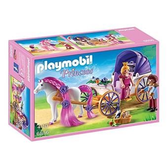 Playmobil Princess 6856 Calèche royale avec cheval à coiffer