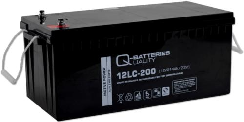 BATTERIE AGM CYCLIQUE 12LC-200 QUALITY BATTERIES