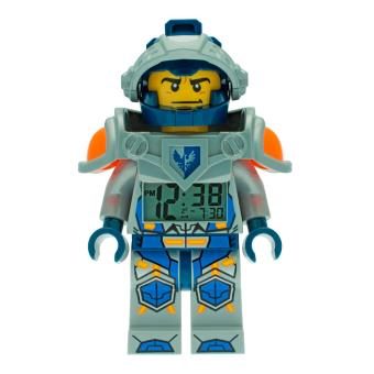 Réveil Lego Nexo Knights Clay 24 cm Bleu