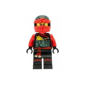 Réveil Lego Ninjago Sky Pirates Kai 24 cm Rouge