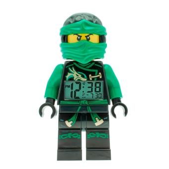 Réveil Lego Ninjago Sky Pirates Lloyd 24 cm Vert