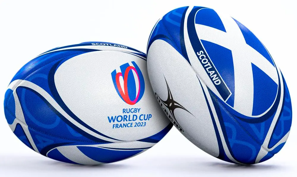 Ballon de Rugby Gilbert Coupe du Monde 2023 Écosse