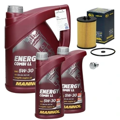 Kit de vidange + Mannol Energy Combi 5W-30 7L, VAG