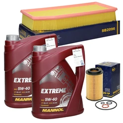 Inspektionspaket Mercedes + 10L Öl Extreme 5W40