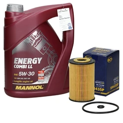 Kit de vidange + Energy Combi LL 5W-30 5L, Mercedes-Benz Vaneo (414)