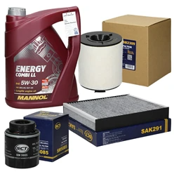 Inspektionspaket VAG + 5l 5W30 Energy Combi ll