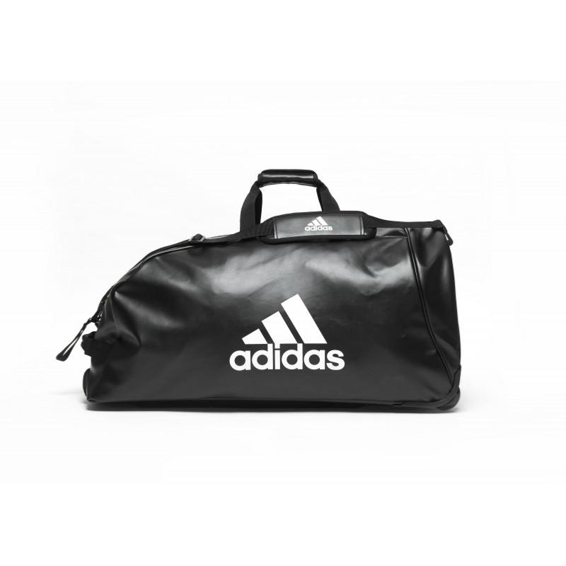 Sac Adidas Combat Sport à roulettes Noir/Blanc