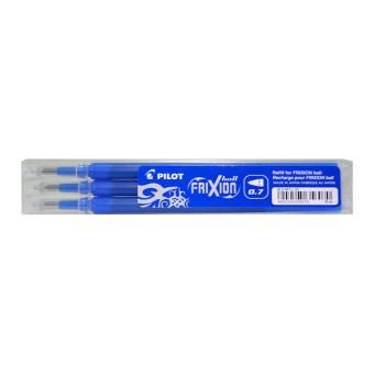 Set de 3 recharges Pilot FriXion Ball Pointe moyenne Bleu