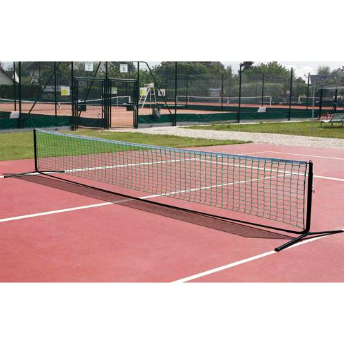 Poteaux de mini tennis mobiles – en acier longueur 3m filet inclus