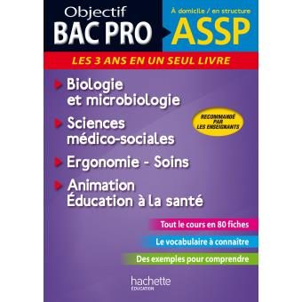 Top’fiches Bac pro ASSP Soins, santé, Biologie et microbiologie