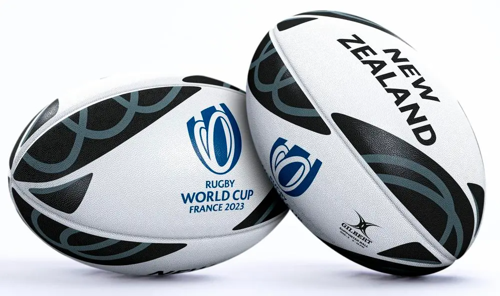 Ballon de Rugby Gilbert Coupe du Monde 2023 Supporter Nouvelle-Zélande