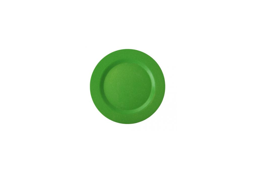 ASSIETTE PLATE EN BAMBOU ECO SOULIFE VERT